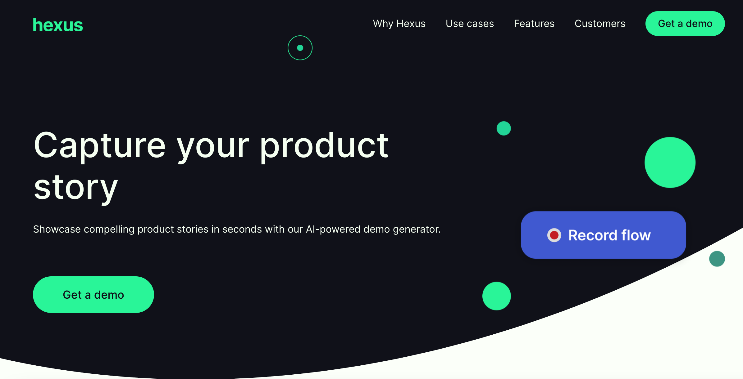 Hexus Pages - Main product screenshot demonstrating key features and user interface