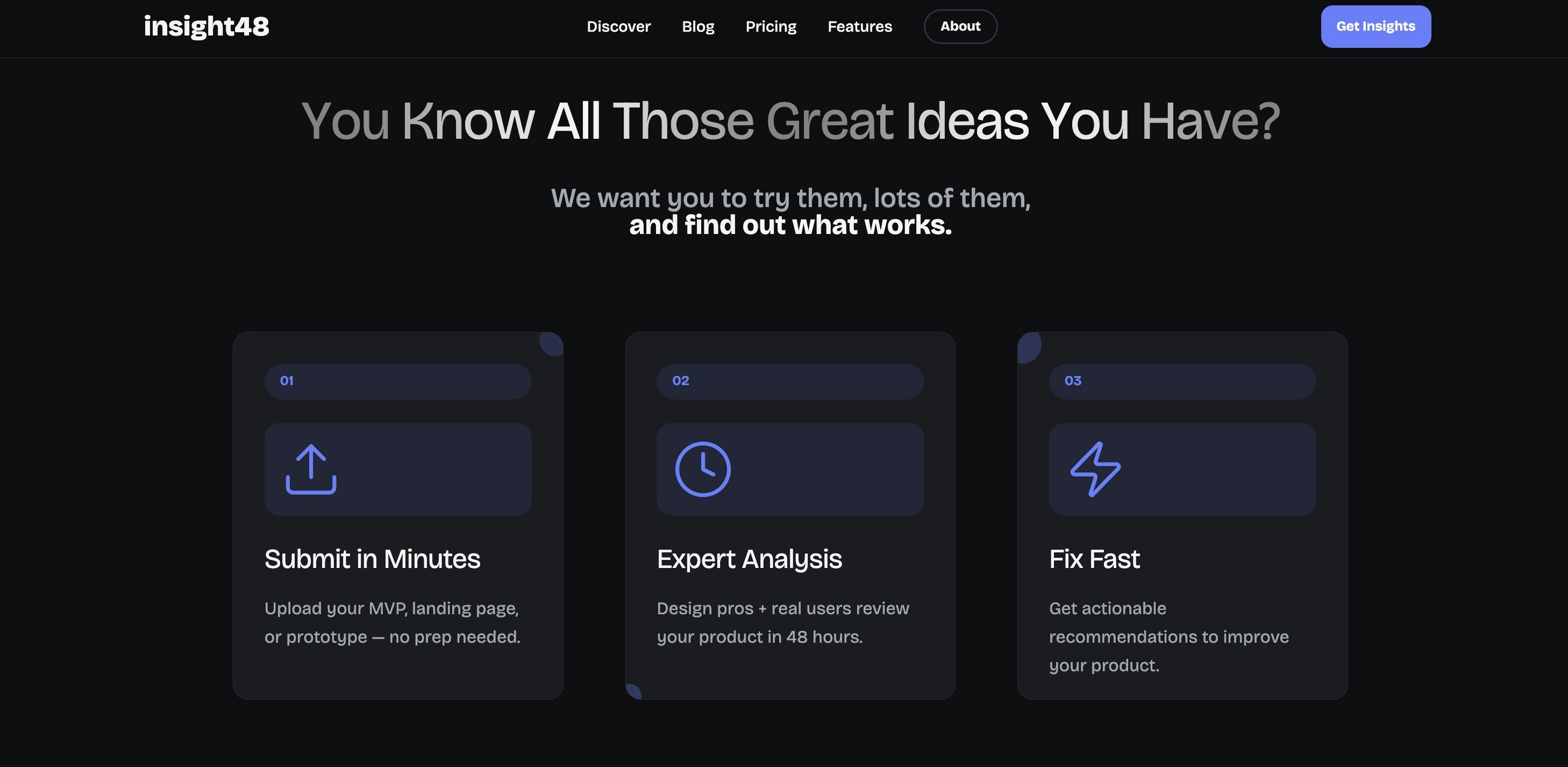 Insight48 - Expert & user feedback on your MVP in 48 hours media 2