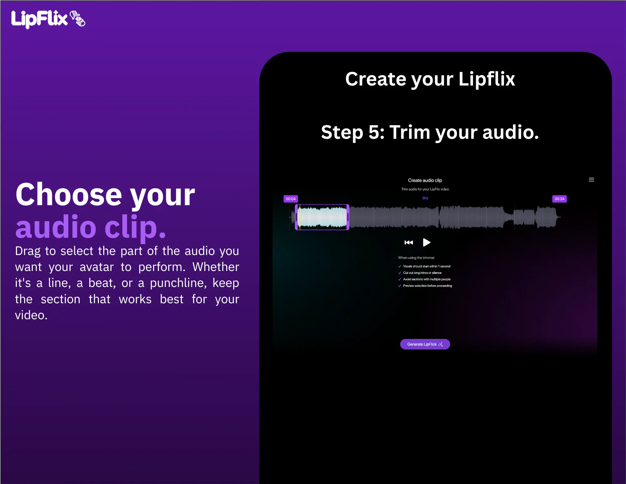 LipFlix AI gallery image