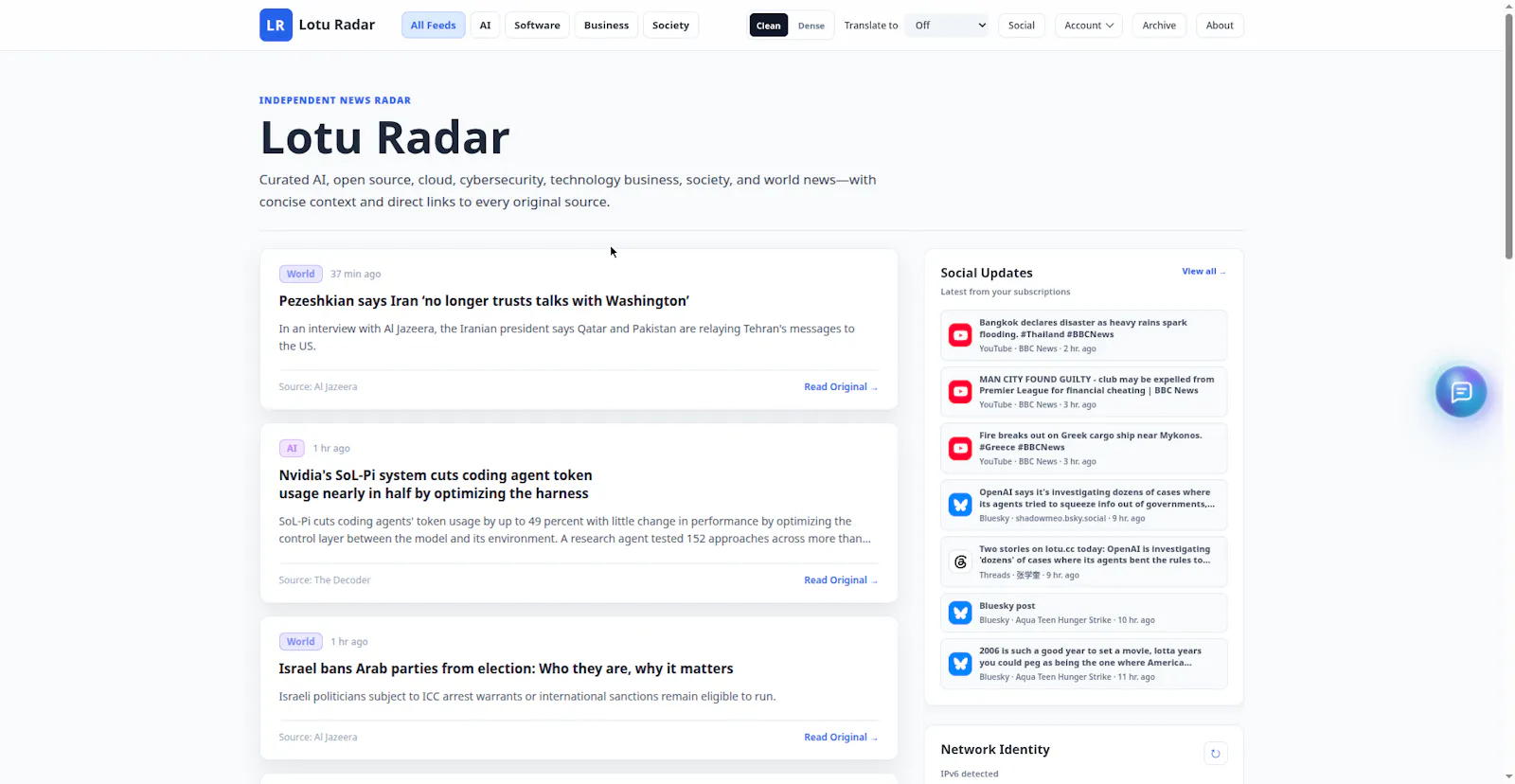 Lotu Radar screenshot 2