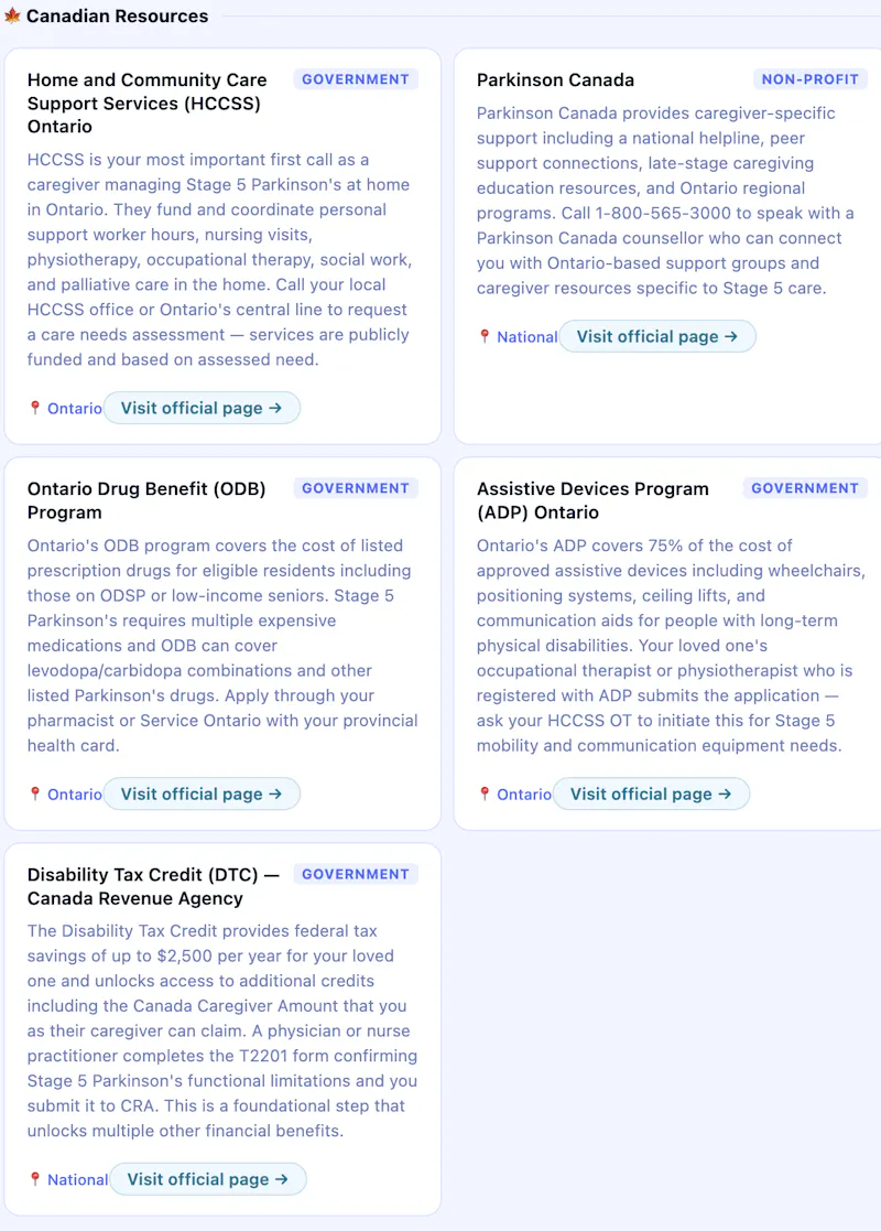 Moonlight - Caregiver Roadmap screenshot 4