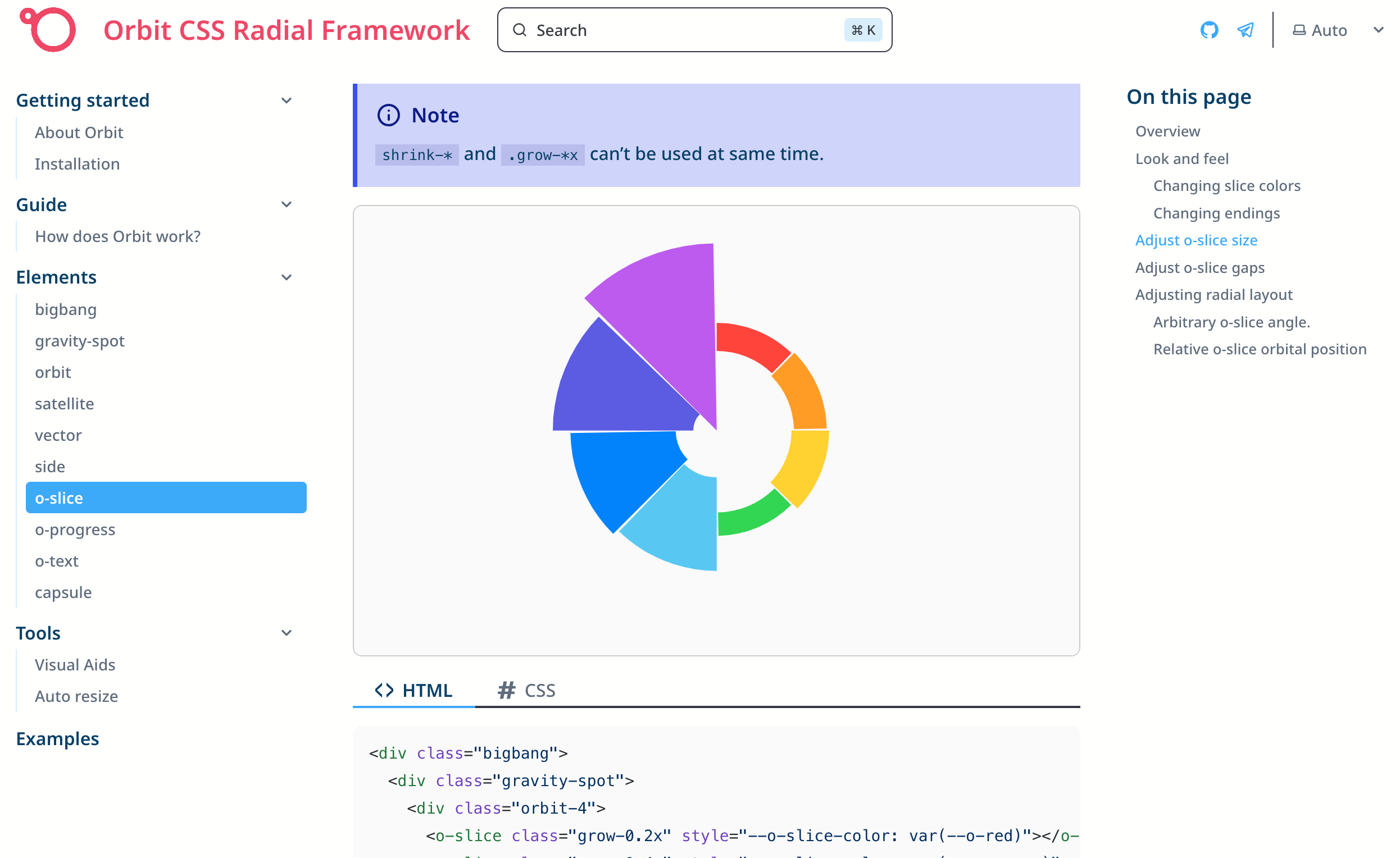 Orbit - CSS Radial Framework media 4