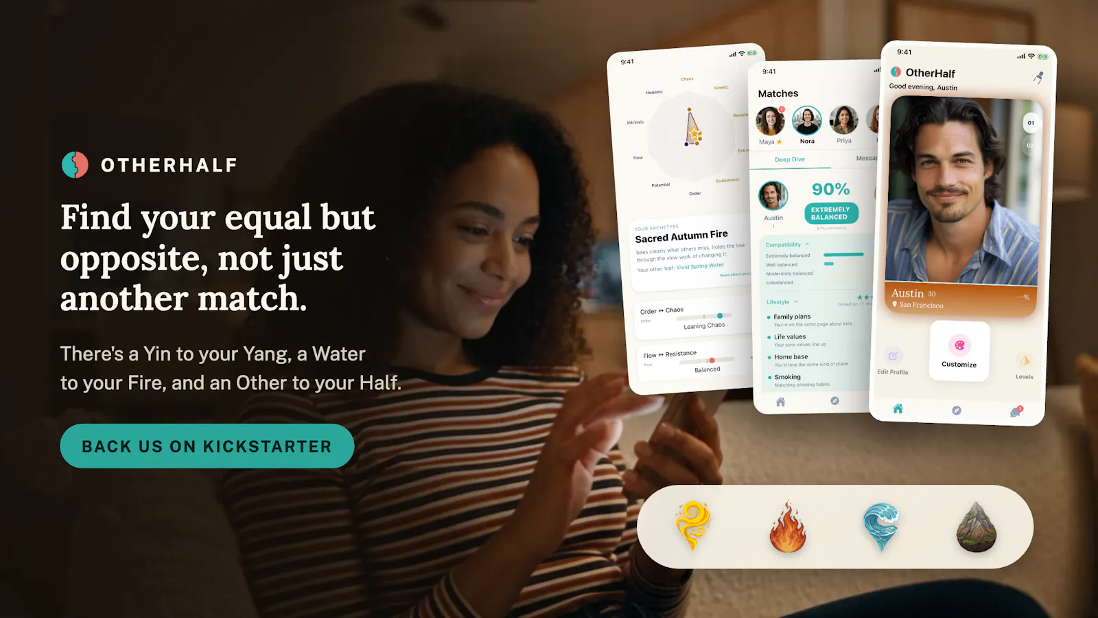 OtherHalf Dating App screenshot 1
