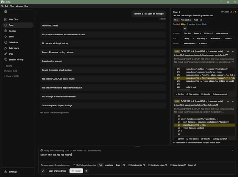Achilles screenshot 4