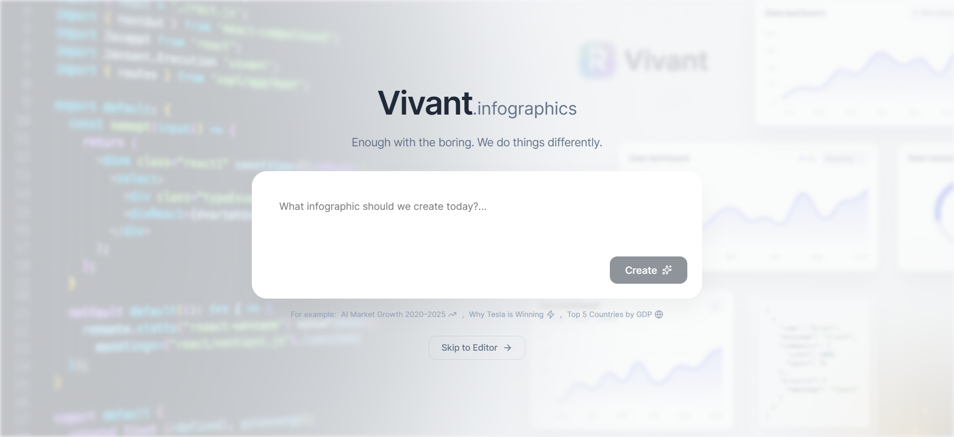 Vivant .infographics