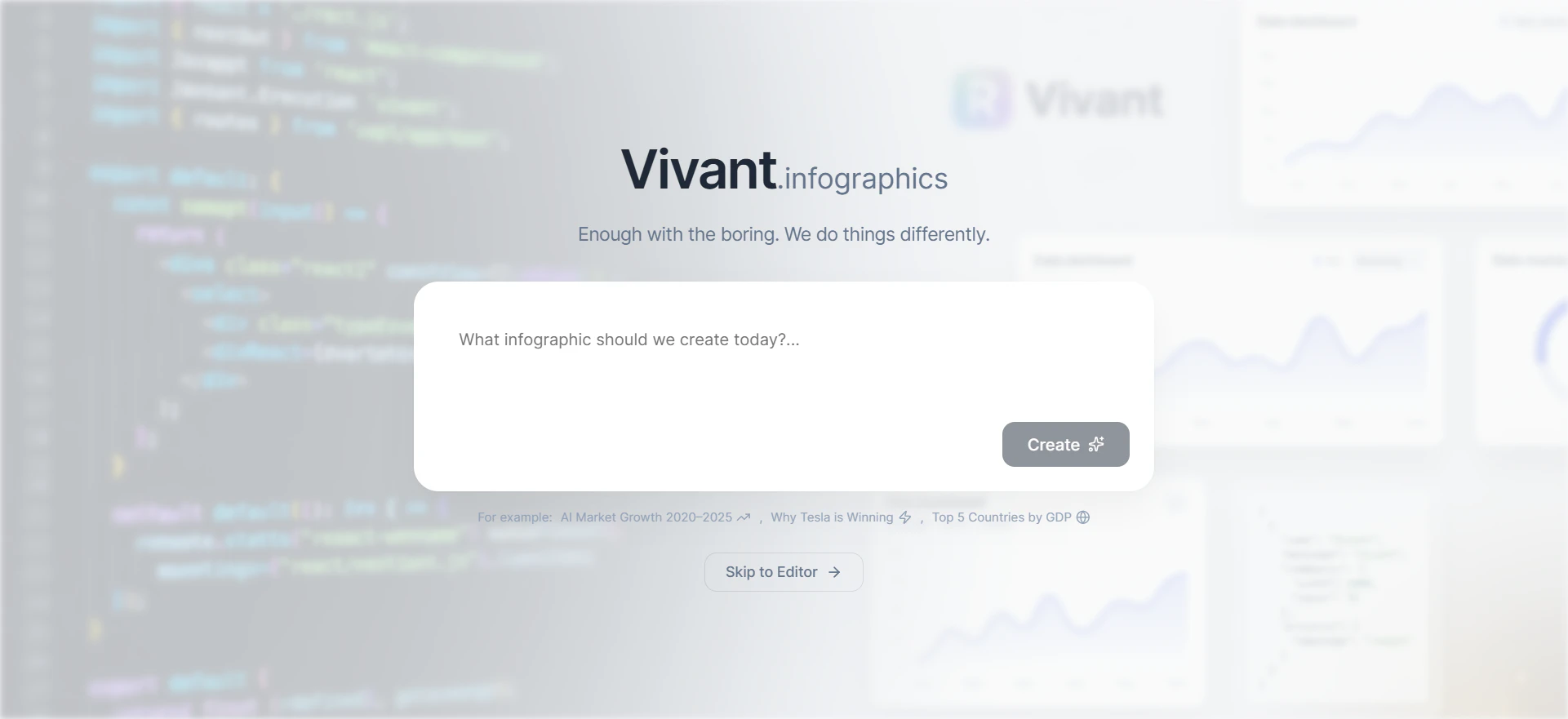 Vivant .infographics