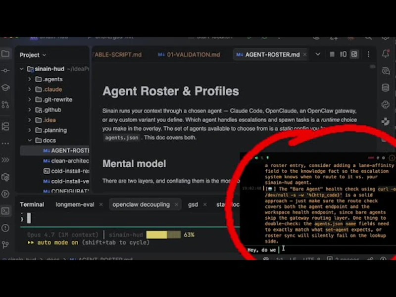 Sinain — The Ambient Intelligence screenshot 1 (video preview)