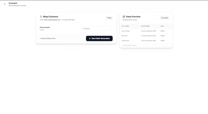 BulkCert screenshot 4