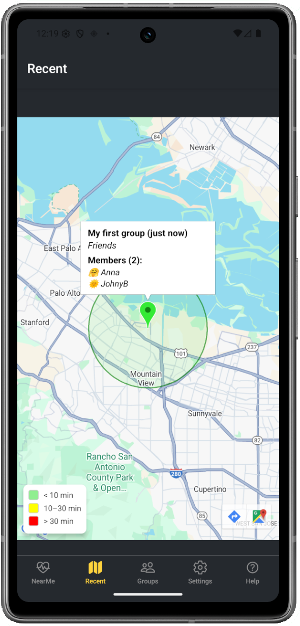 NearJoy App - Screenshot 5 showing product features and functionality
