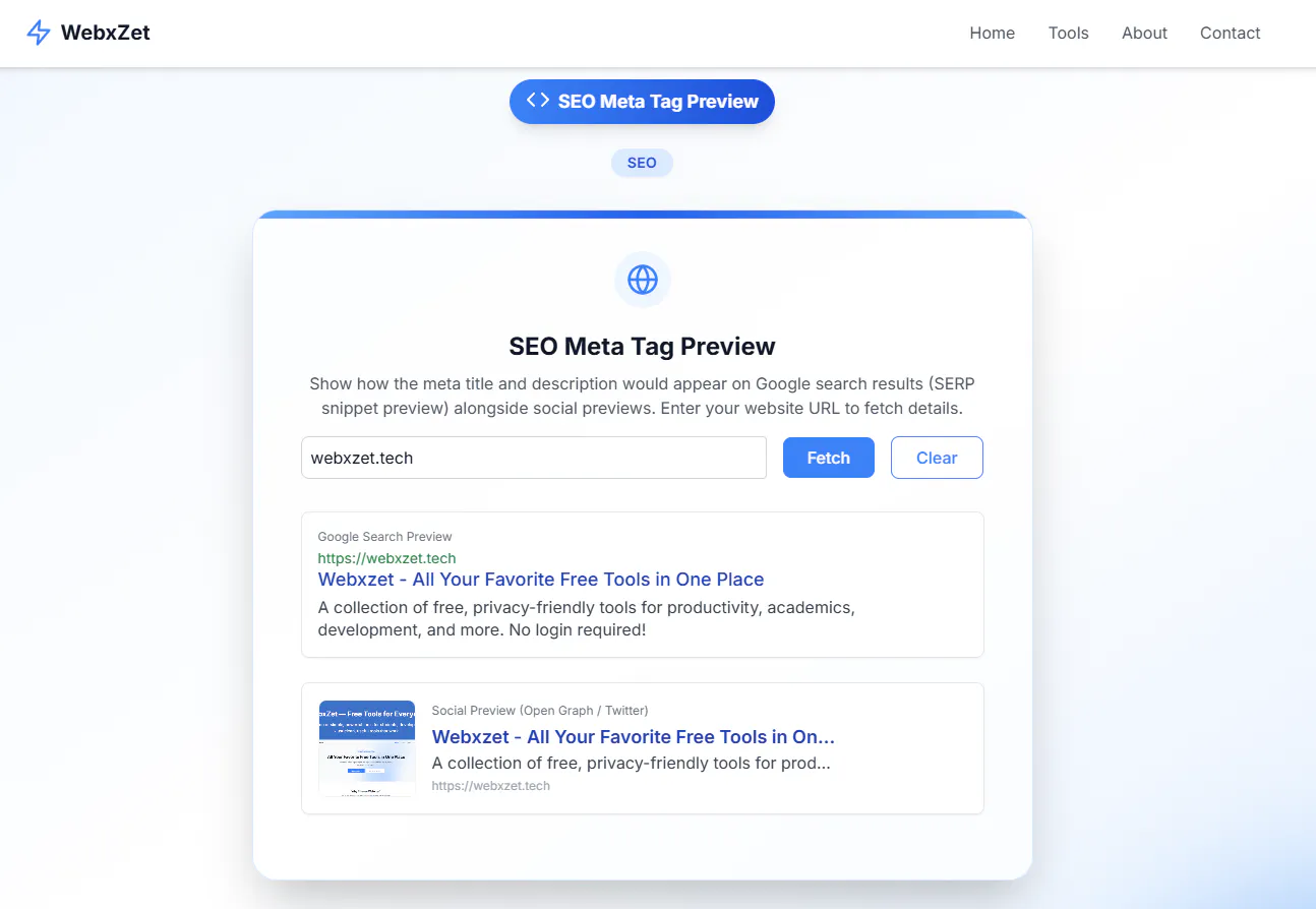 Your Favorite Free Tools in One Place gallery image