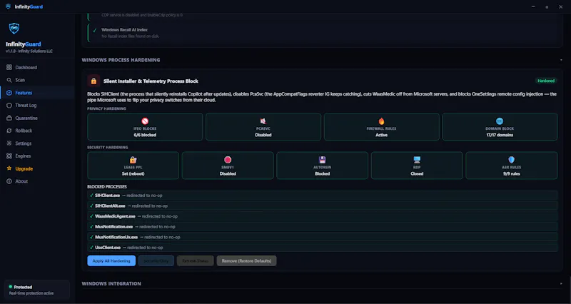 InfinityGuard screenshot 4