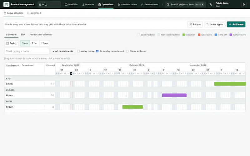 Gantry screenshot 3