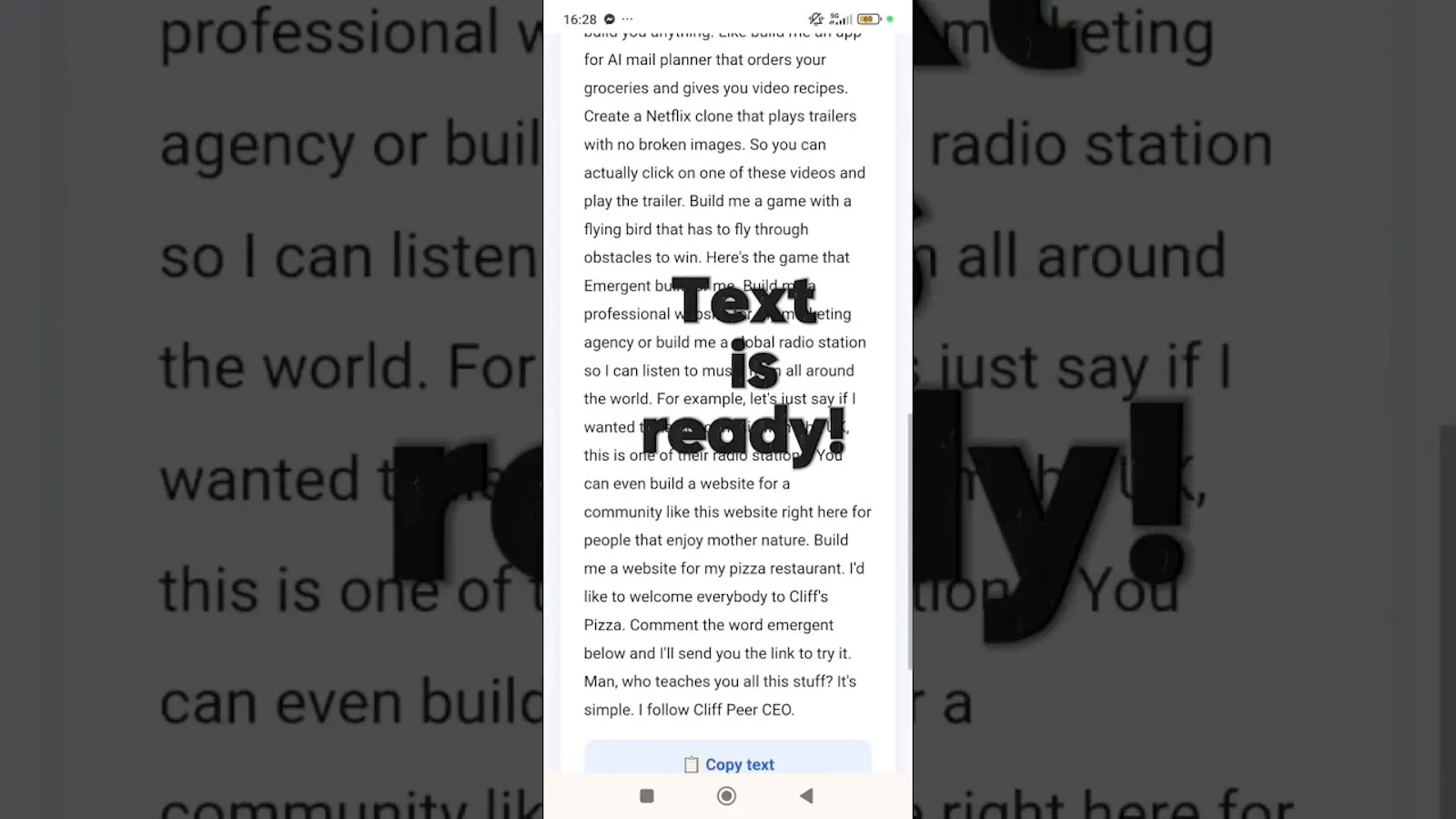 Speakly Notes screenshot 1 (video preview)