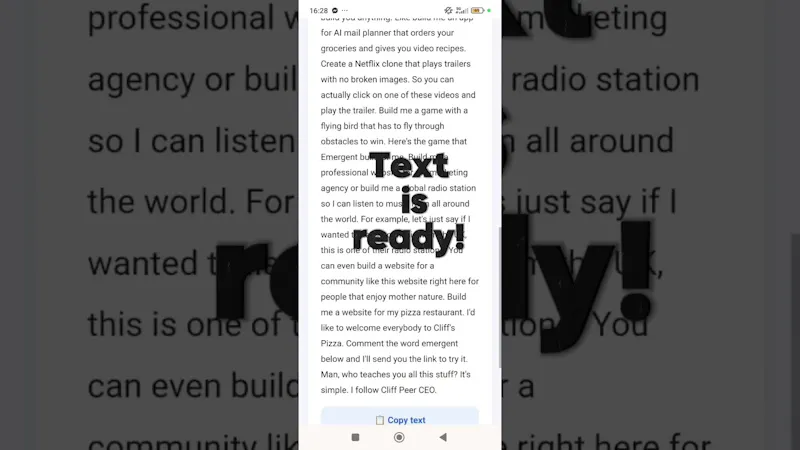 Speakly Notes screenshot 1 (video preview)