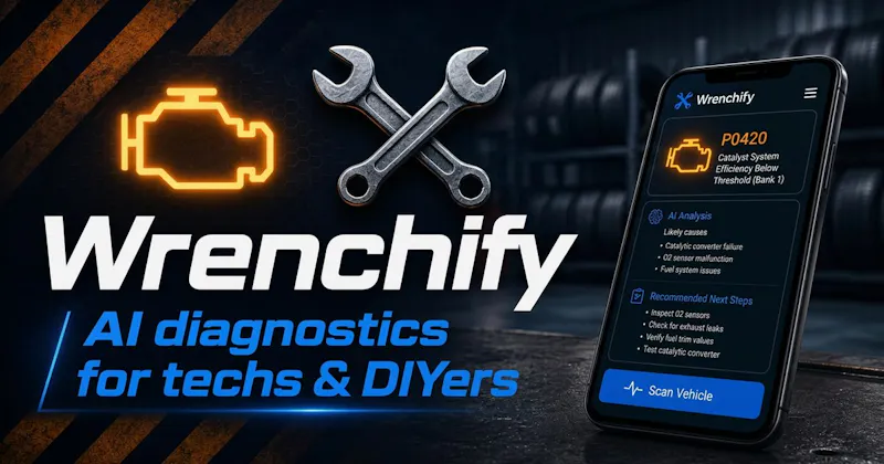 Wrenchify — Your Pocket Mechanic screenshot 1