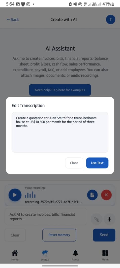 AllSevenAI — AI Financial Assistant gallery image