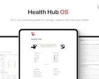 Health Hub OS (Notion Template) media 2