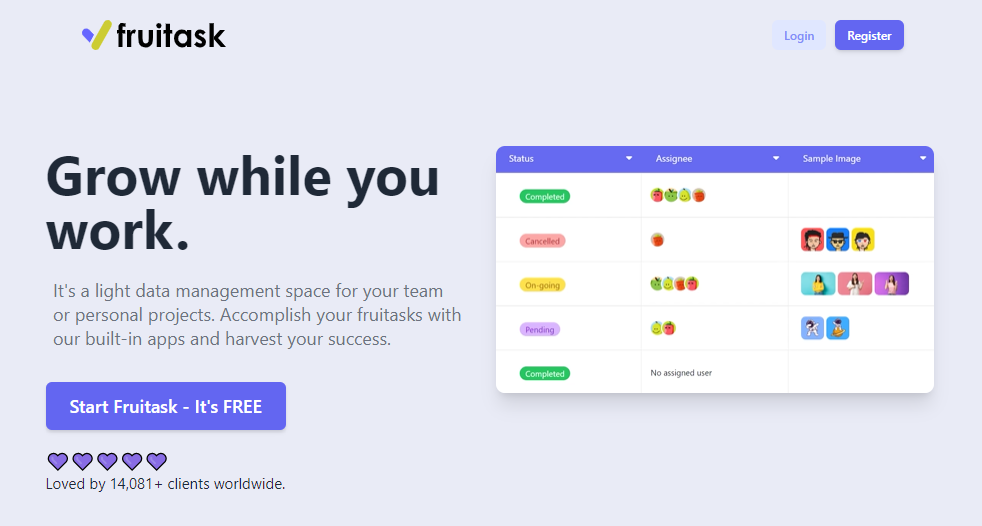 Mídia 1 de Fruitask - projetado para o seu fluxo de trabalho