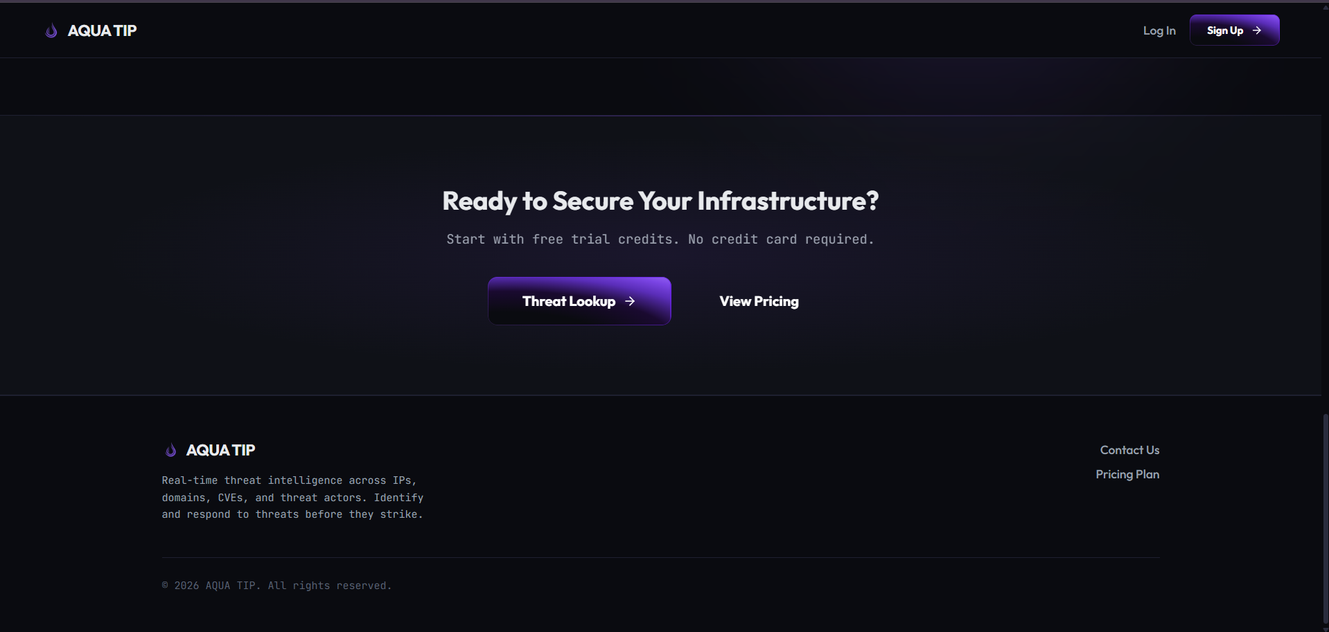 Aqua TIP — Threat Intel Platform gallery image