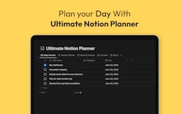 Ultimate Notion Planner  media 1