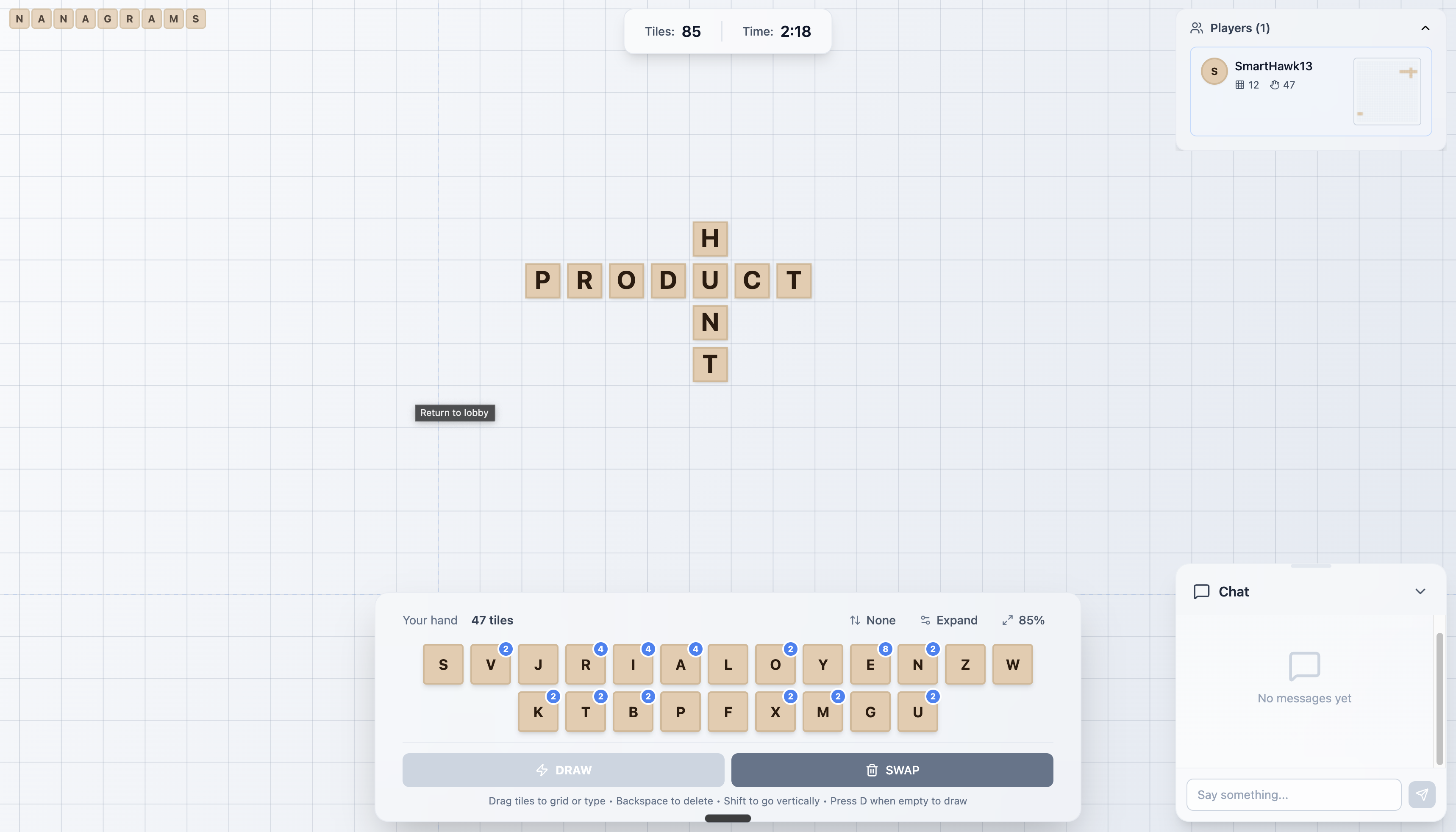 Nanagrams gallery image