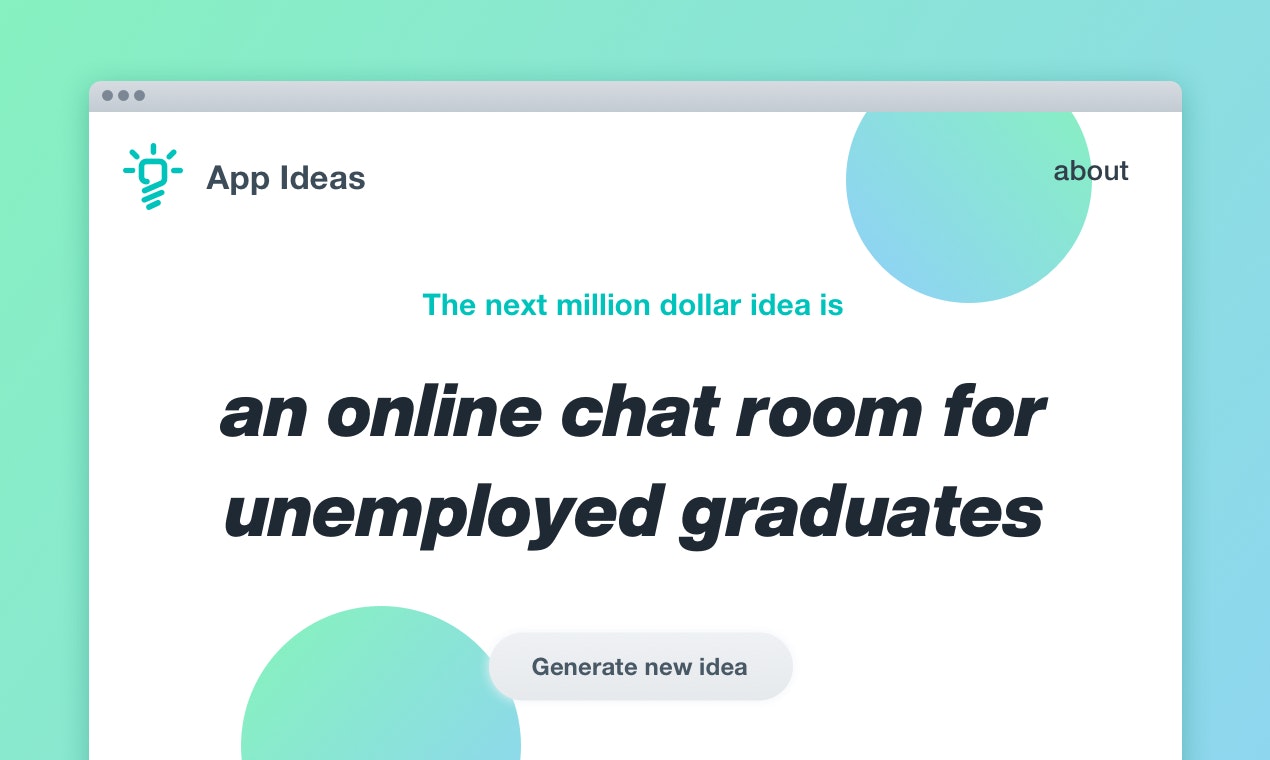 App Ideas gallery image