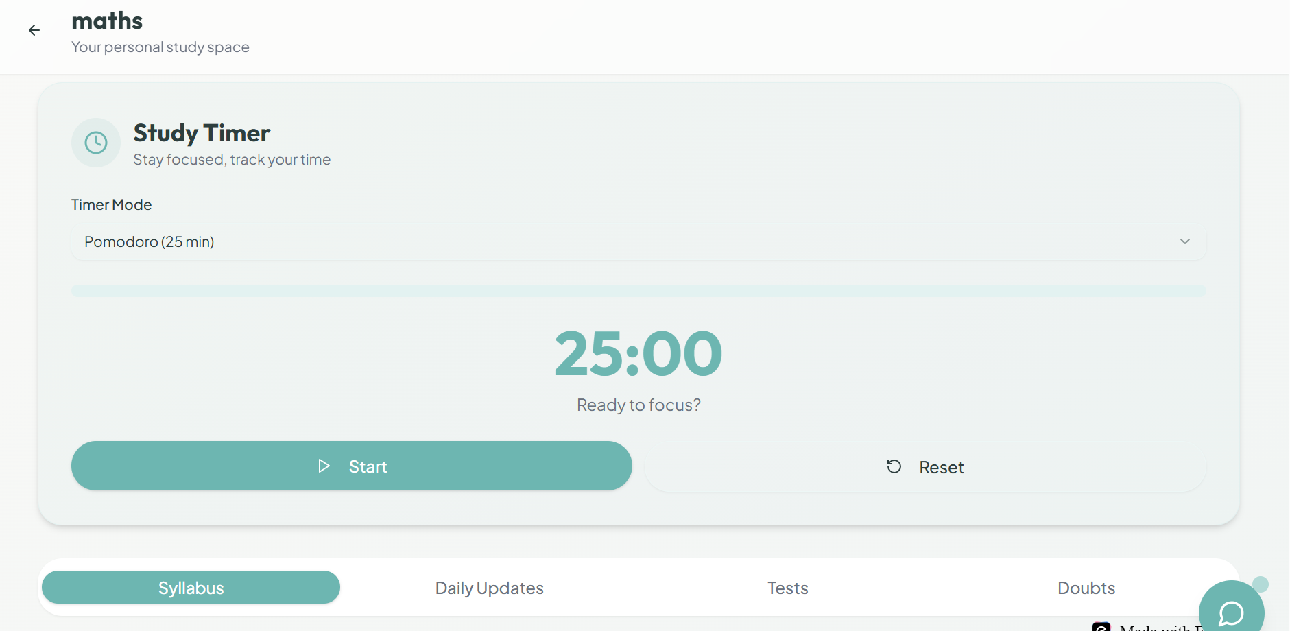 Study Mentor - Screenshot 3 showing product features and functionality