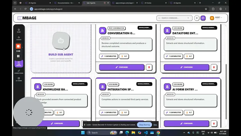 Embage screenshot 1 (video preview)