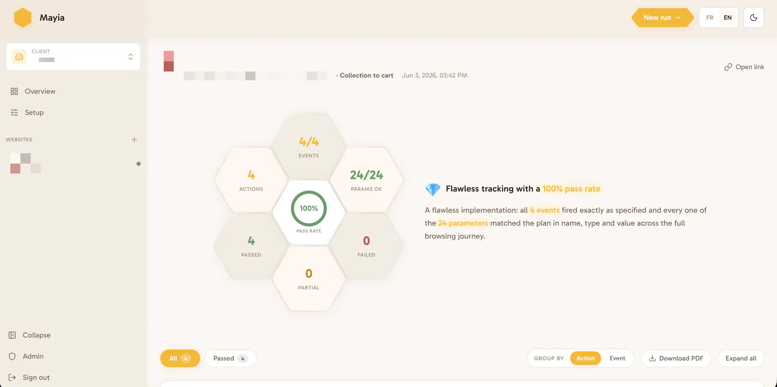 MayIA° - Smart dataLayer monitoring screenshot 4