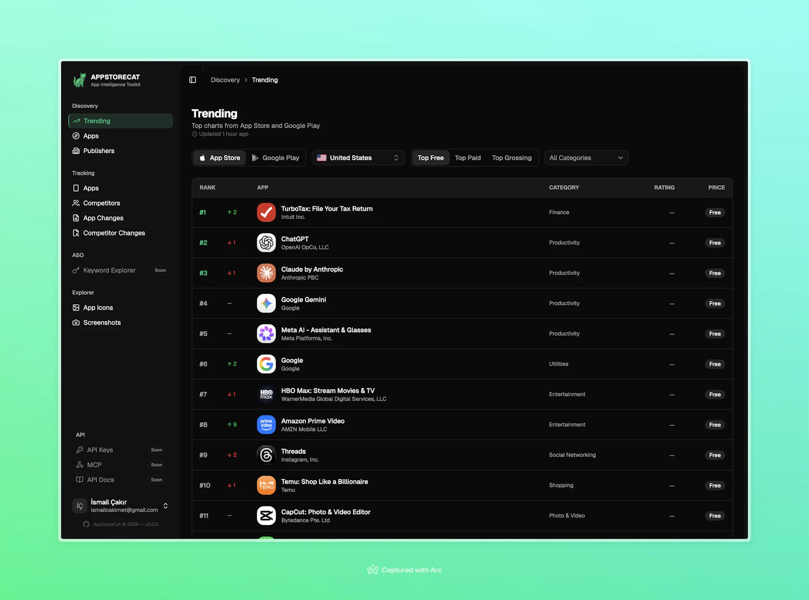AppStoreCat screenshot 1