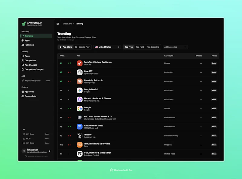 AppStoreCat screenshot 1
