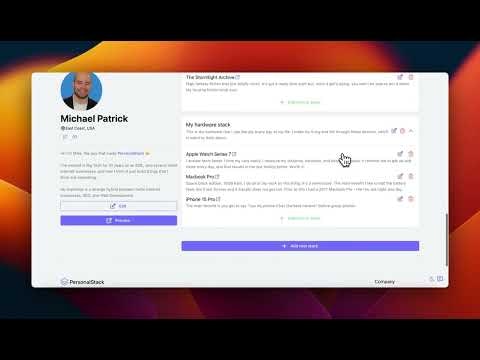 PersonalStack gallery image