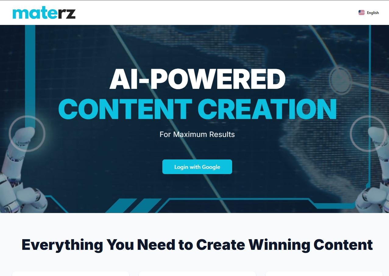 Materz App gallery image