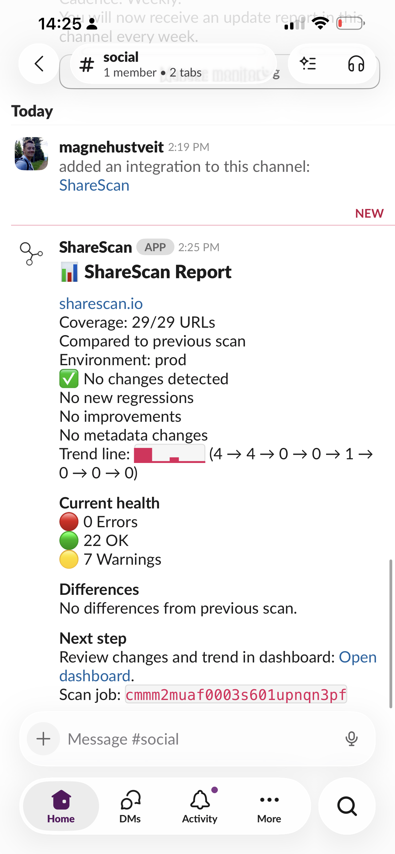 ShareScan.io - Screenshot 4 showing product features and functionality