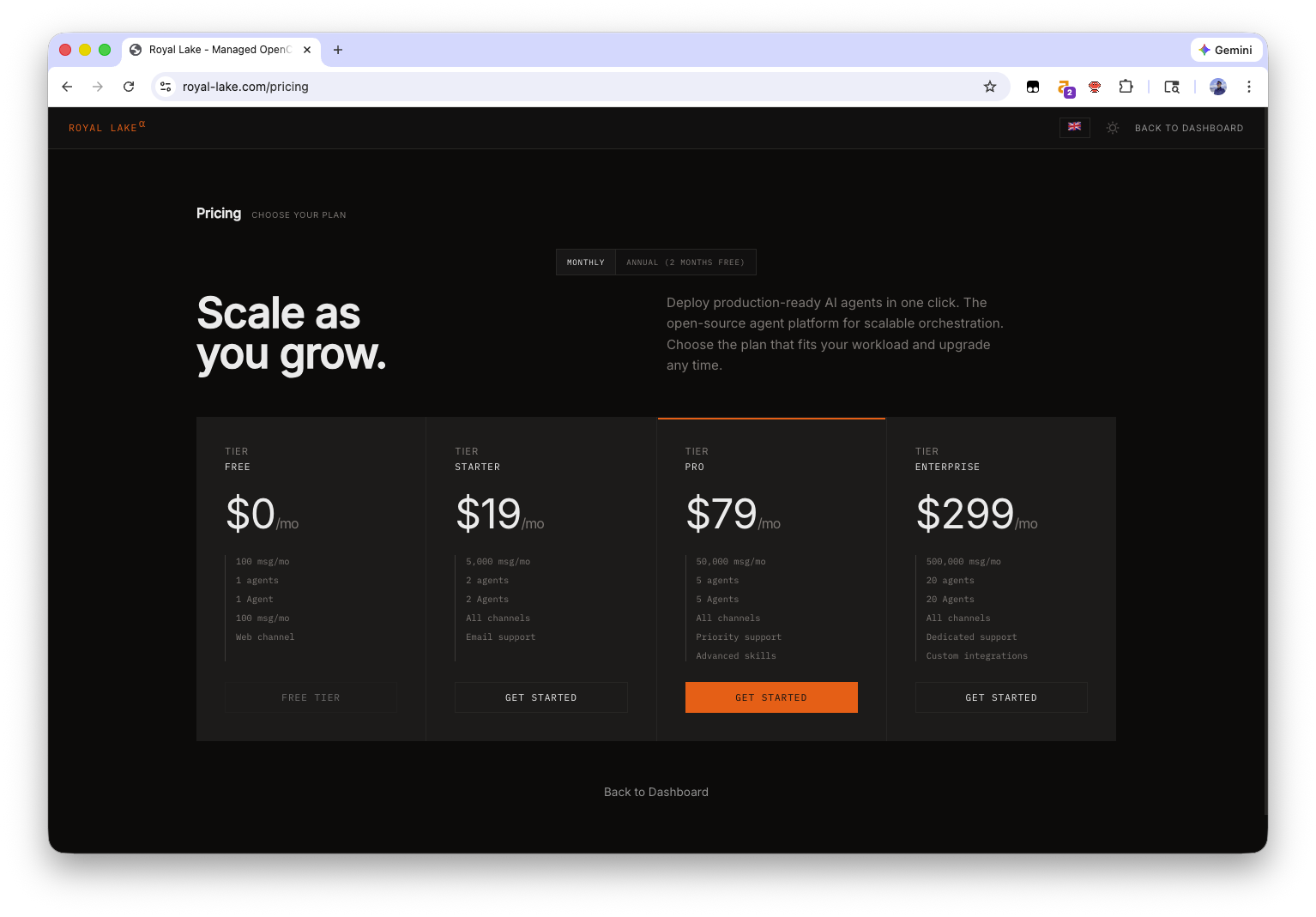 Royal Lake for Claw gallery image