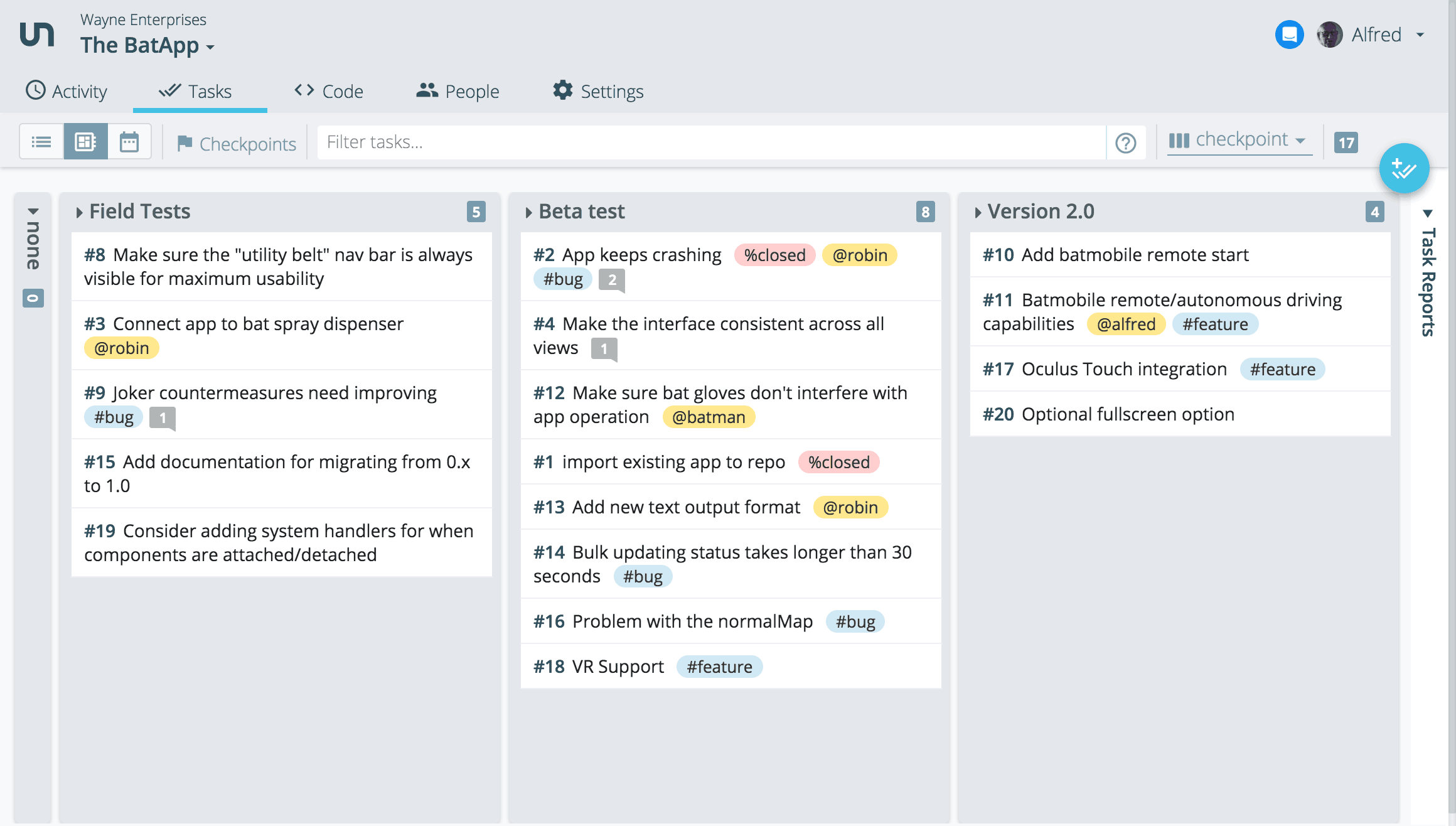 Unfuddle TEN gallery image