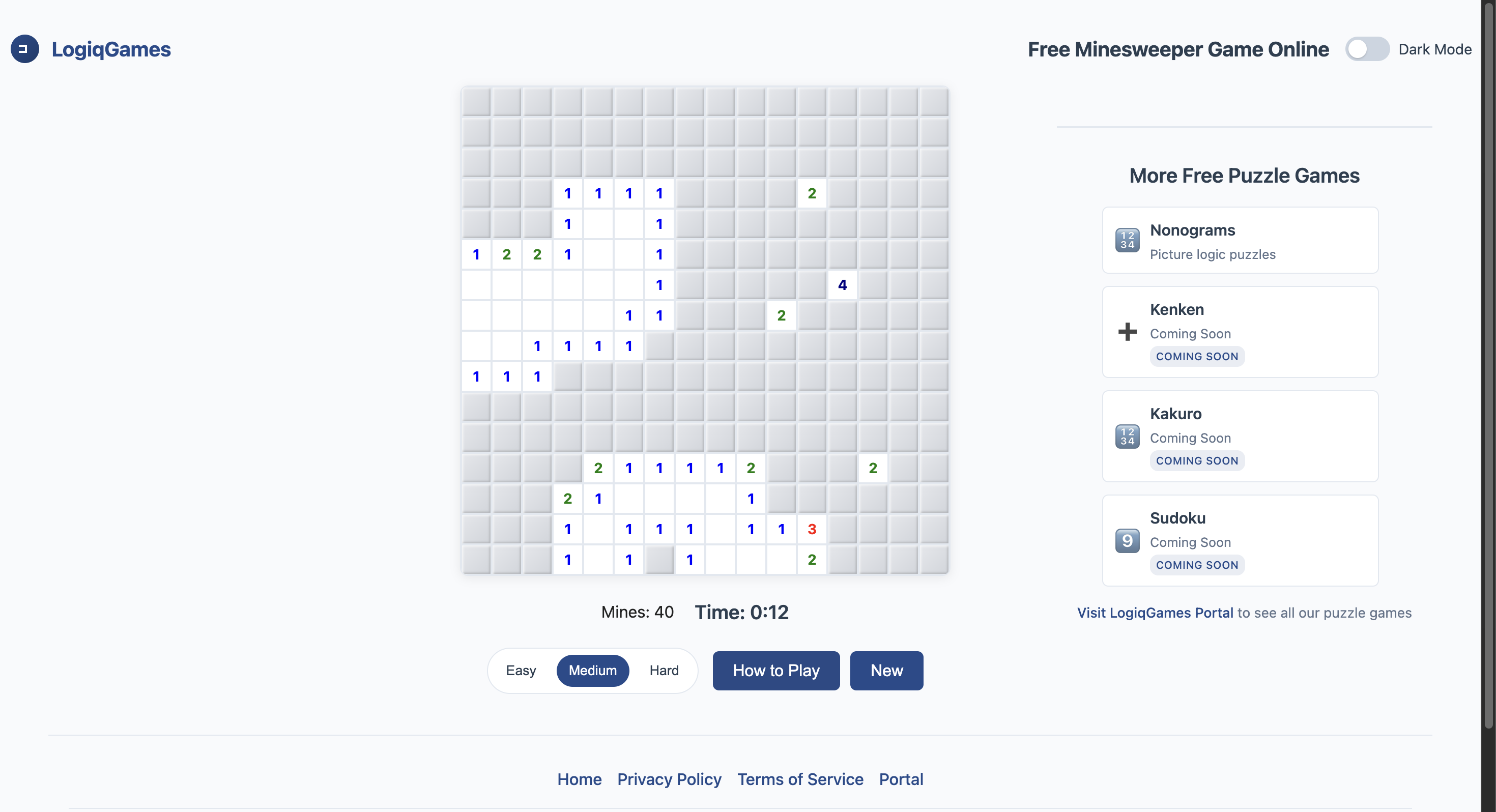 Minesweeper - LogiqGames gallery image