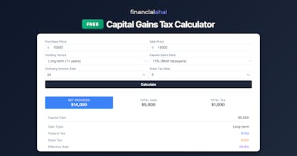 FinancialAha Free Calculators gallery image