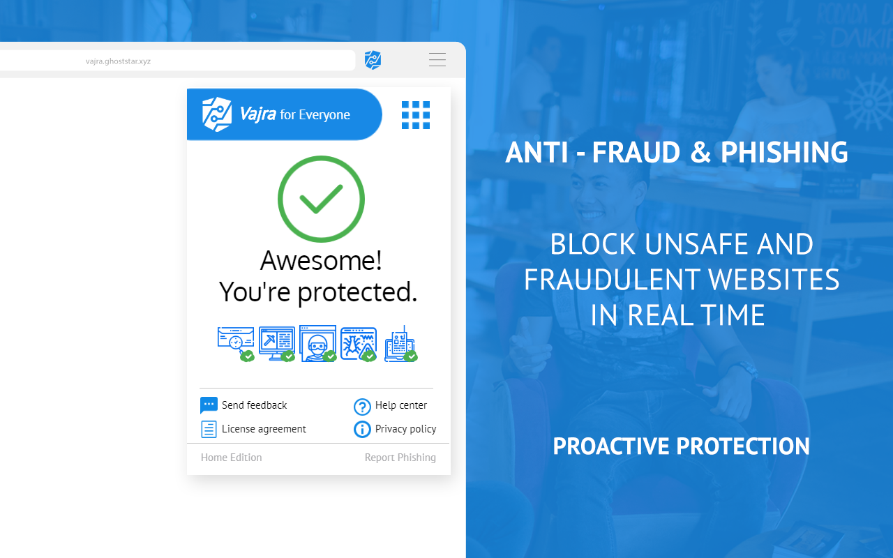 Vajra Safe Browsing gallery image
