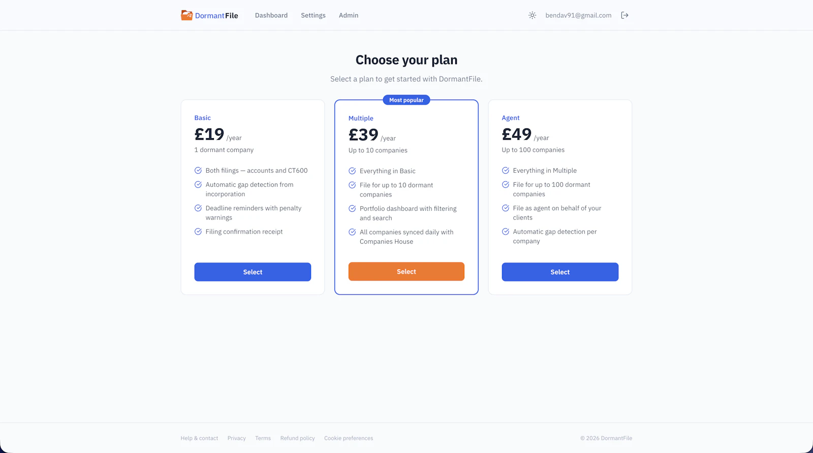 DormantFile screenshot 2