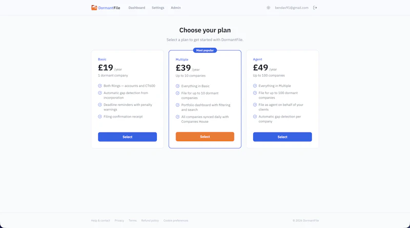 DormantFile screenshot 2