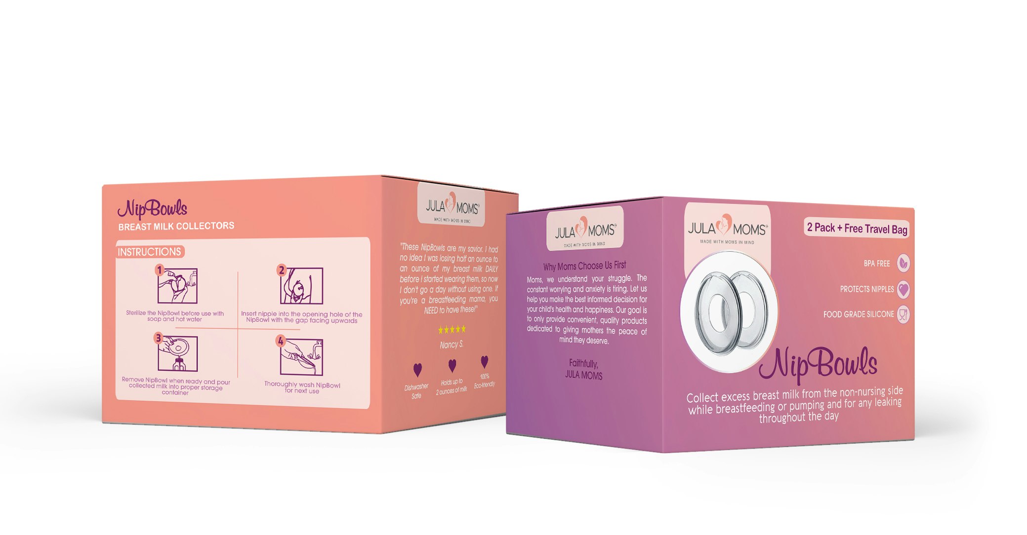 Nipbowls Breast Milk Collectors gallery image