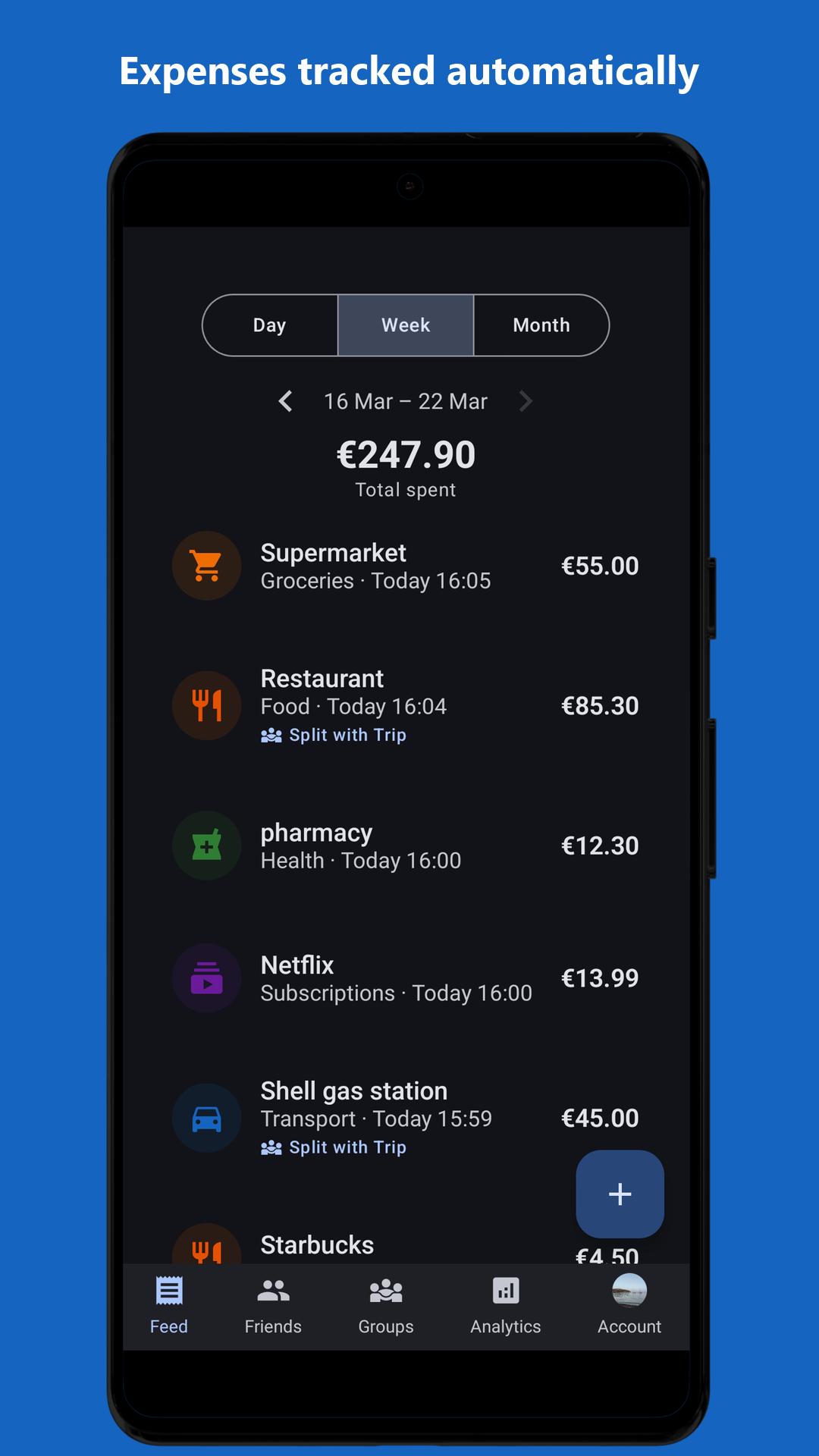 Bucktrack — Automatic expense tracking gallery image