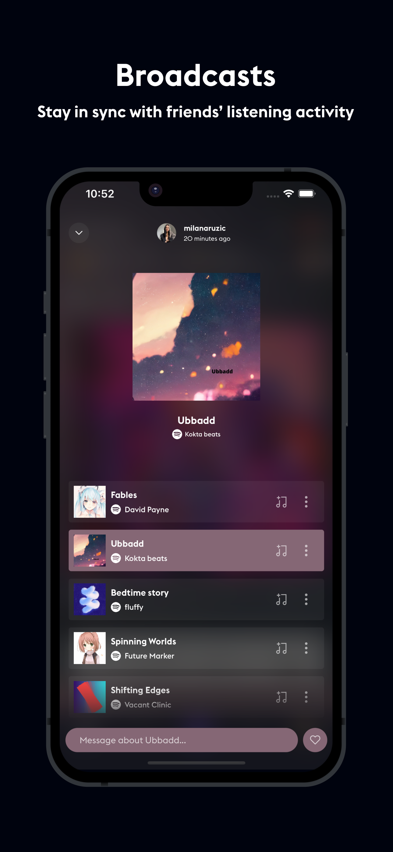 Списокти для Spotify - Создайте отличные плейлисты Spotify медиа 2