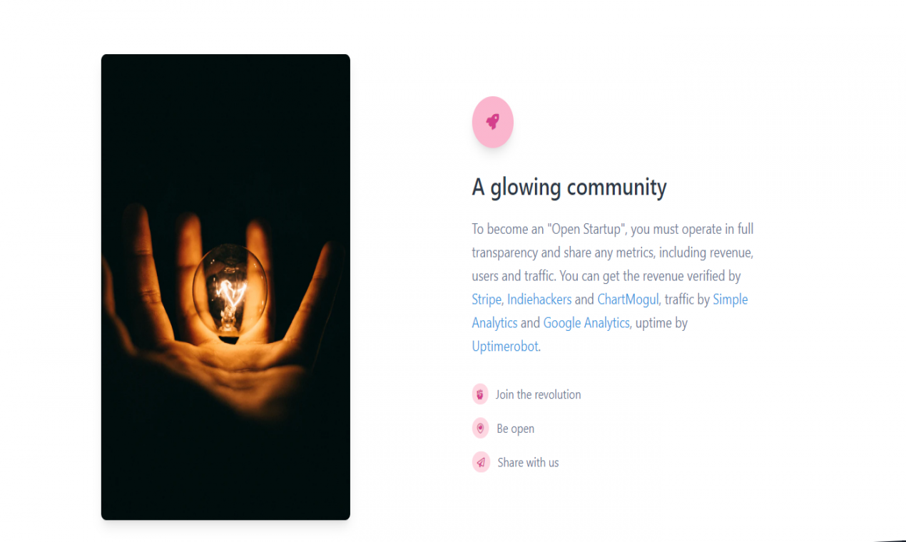 Open Startup List gallery image