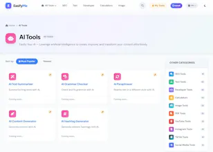 EasifyMe – Free All-in-One Online Tools gallery image