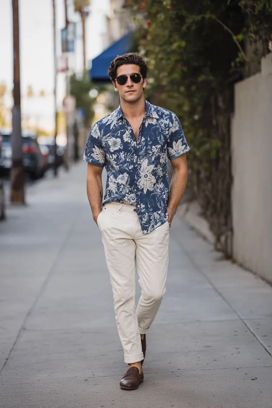 Pairing Hawaiian Shirts with Chinos