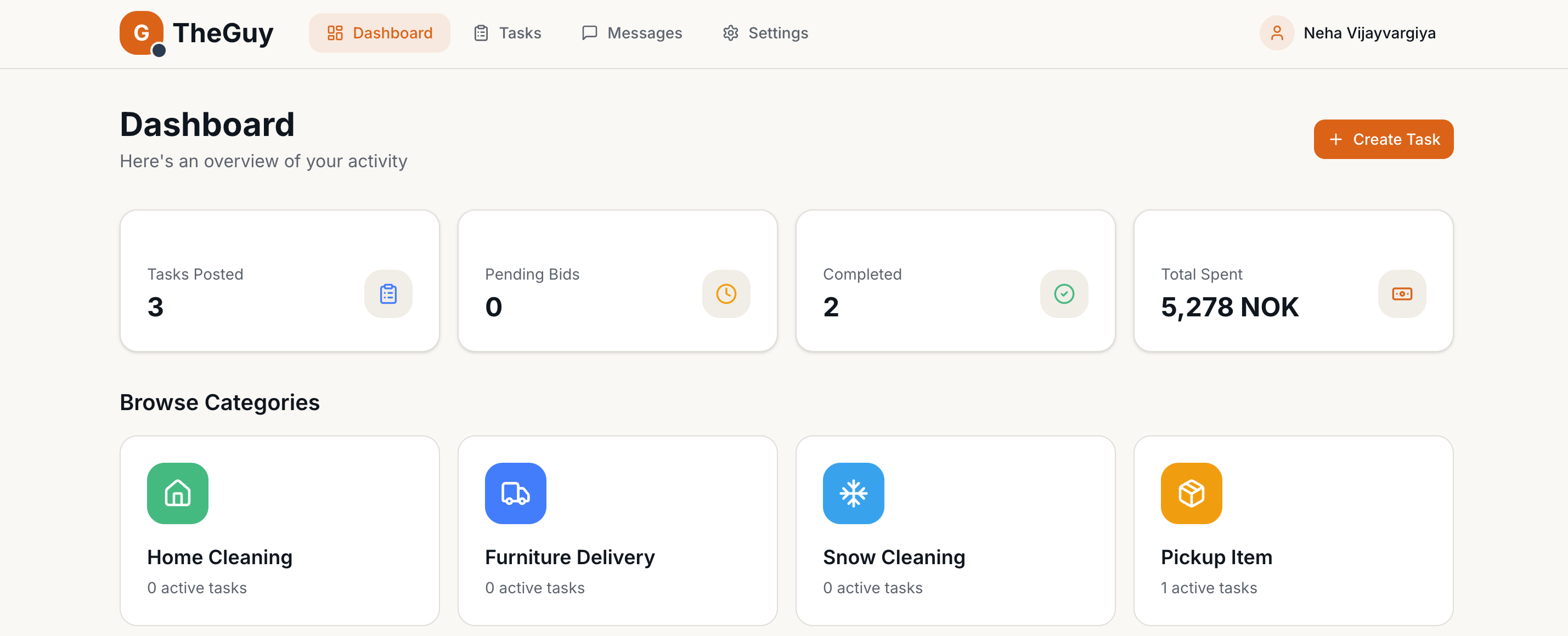 TheGuy - Product Hunt launch logo and brand identity
