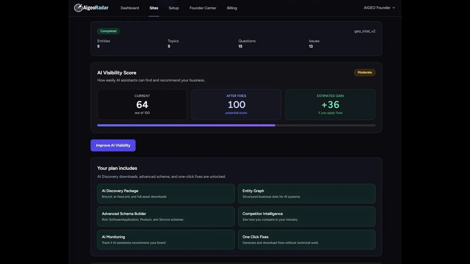 AigeoRadar screenshot 1 (video preview)