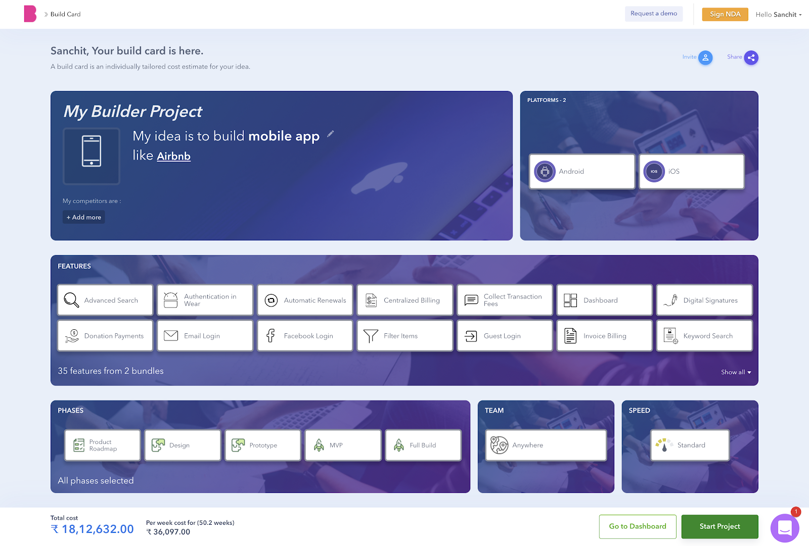 Builder by Engineer.ai gallery image